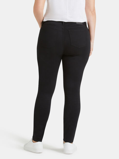 Curve Embracer Skinny Jeans Black Night, Black, hi-res