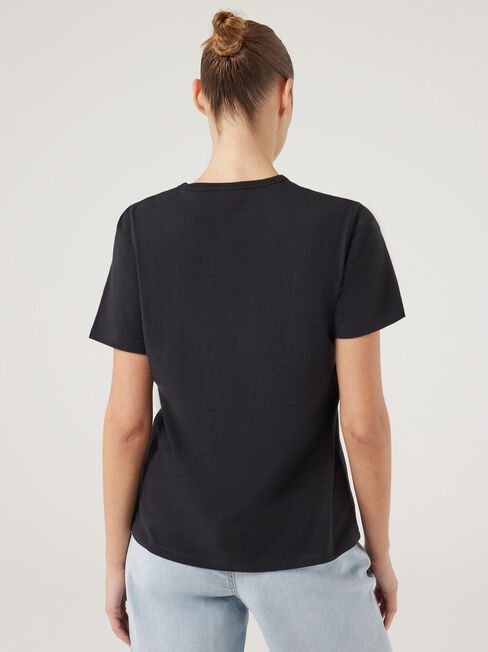 J-Luxe T-Shirt, Black, hi-res
