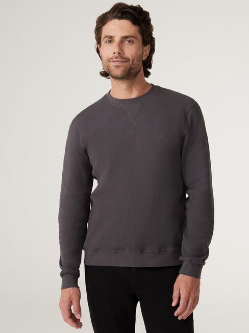 LS Harrison Crew Textured Top