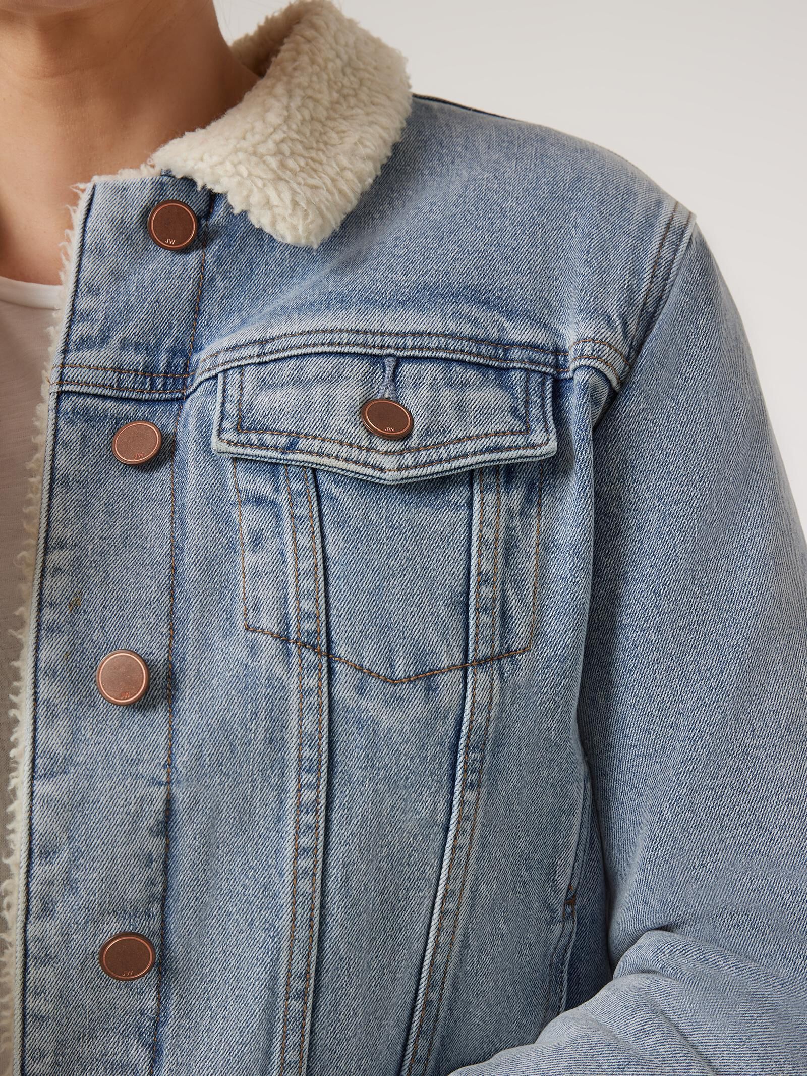 Sherpa Denim Jacket Jeanswest