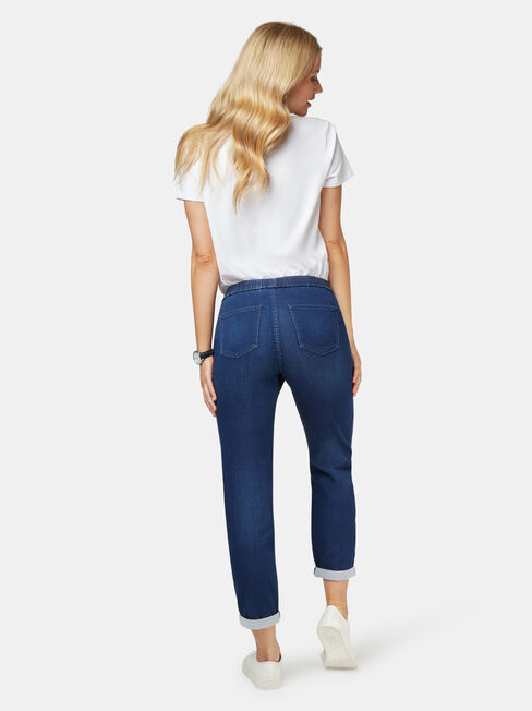 Amy Luxe Lounge Jogger Dark Indigo, Dark Indigo, hi-res