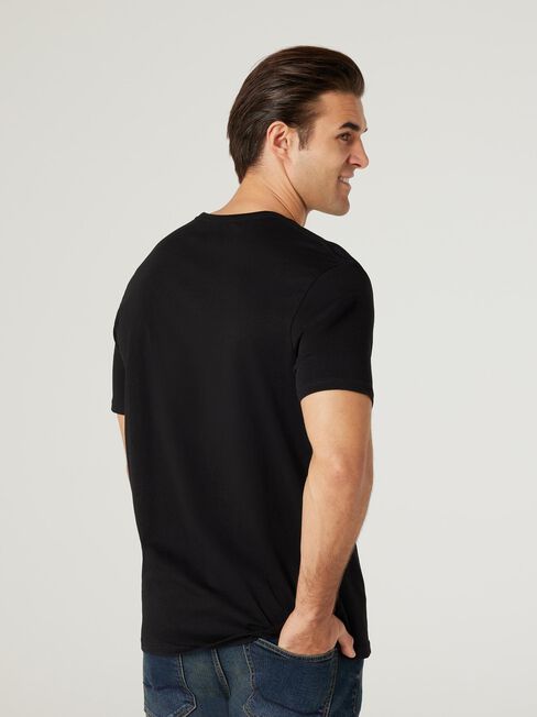 SS Basic Tee, Black, hi-res