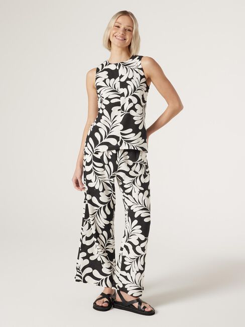 Cora Classic Linen Tank, , hi-res