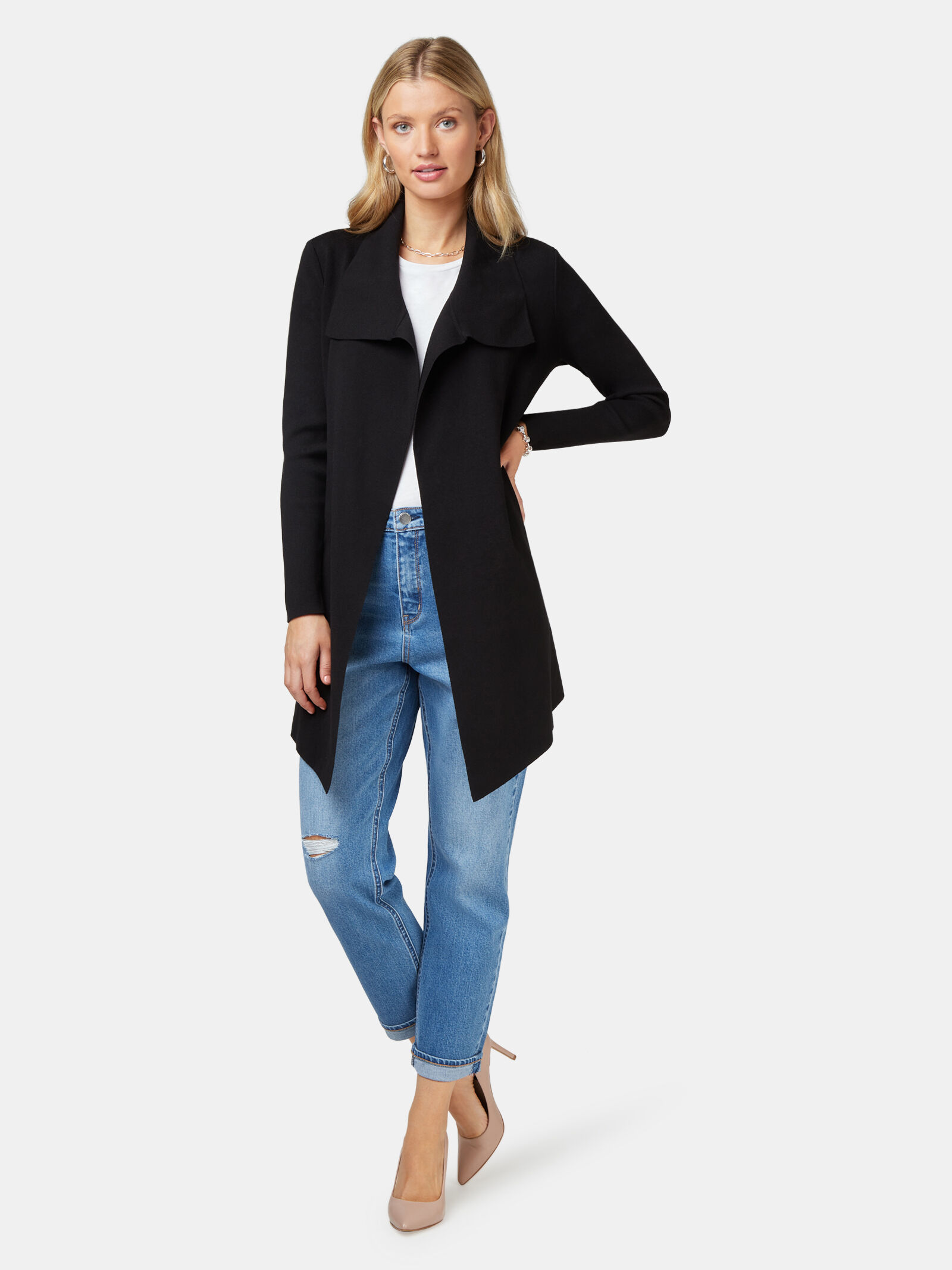 Theory waterfall cardigan hotsell