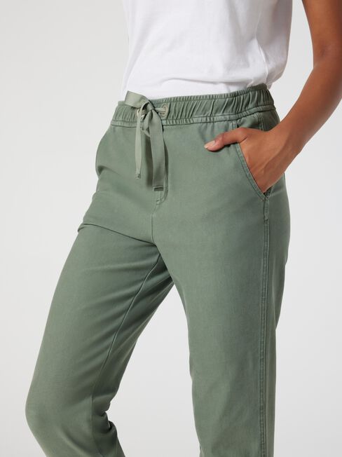 Amelia Luxe Joggers, sage, hi-res