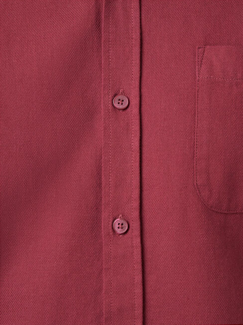 Arbor Long Sleeve Shirt, Red, hi-res