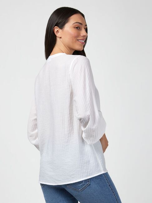 Jasmine Pintuck Front Top | Jeanswest