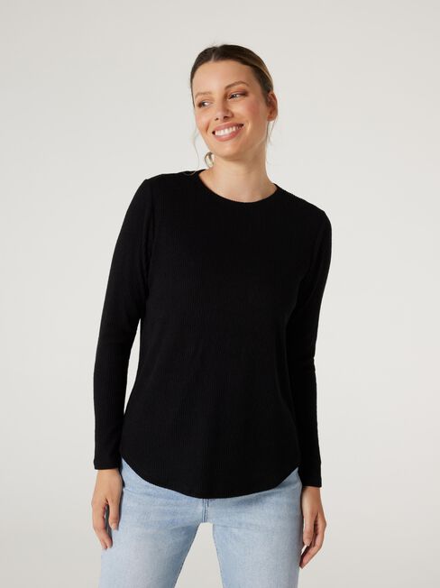 Sophie Rib Soft Touch Pullover