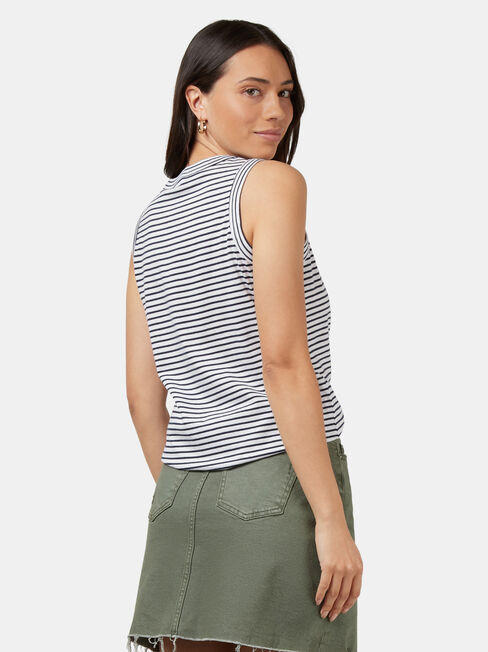 Essential Tank, Stripe, hi-res