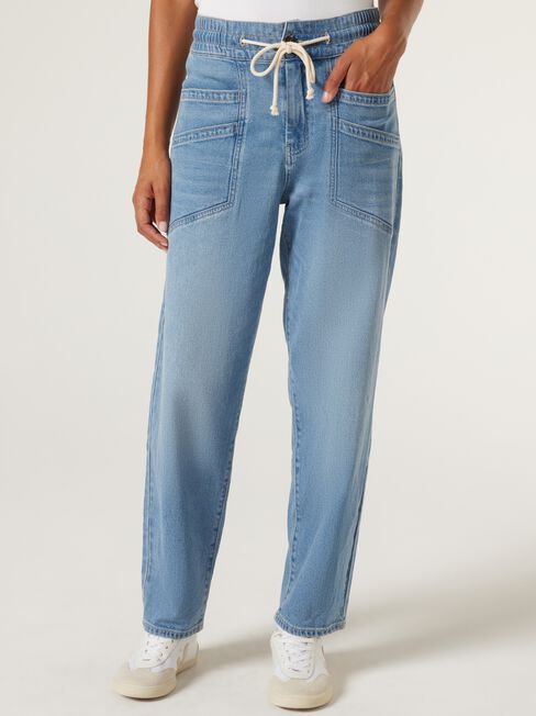 Emily J-Luxe Tapered Jeans