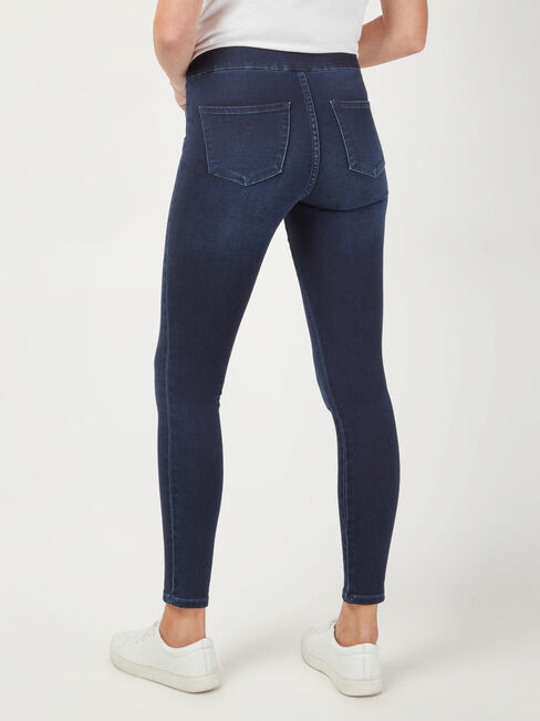 Tessa J-Luxe Skinny Jeans Dark Indigo, Dark Indigo, hi-res