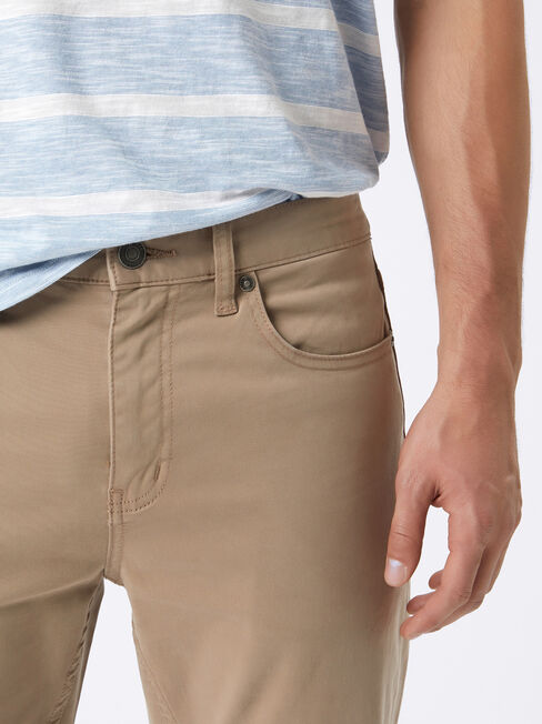 Slim Straight jeans Dark Stone, Coloured, hi-res