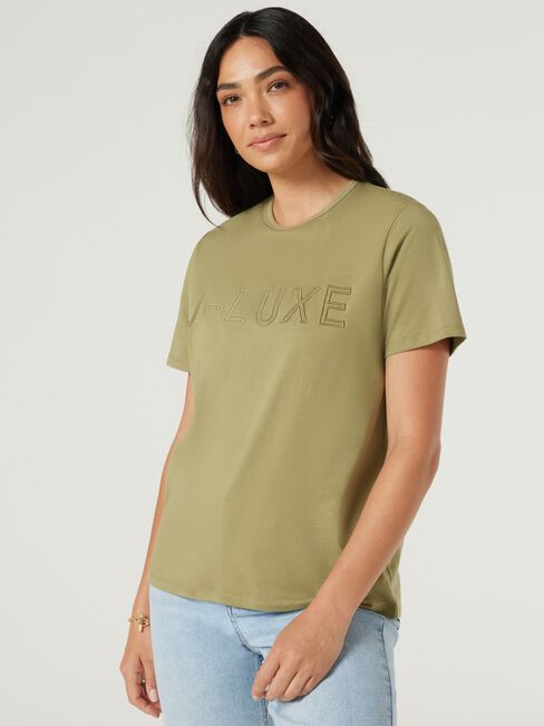 J-Luxe Tee, Sage, hi-res