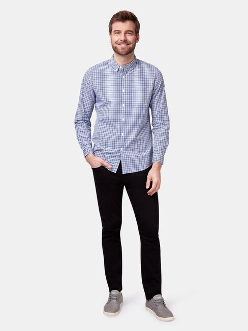 Easton Long Sleeve Check Shirt, Print, hi-res