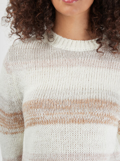 Nala Space Dye Knit, Brown, hi-res