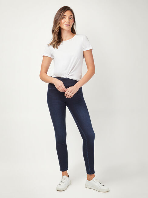 Tessa J-Luxe Skinny Jeans Dark Indigo, Dark Indigo, hi-res