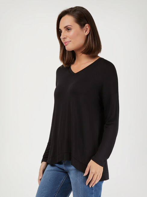 Vivienne V-neck Soft Touch Pullover | Jeanswest