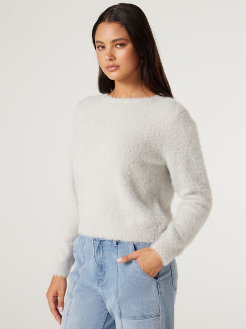 Elsa Crew Popover, Grey, hi-res