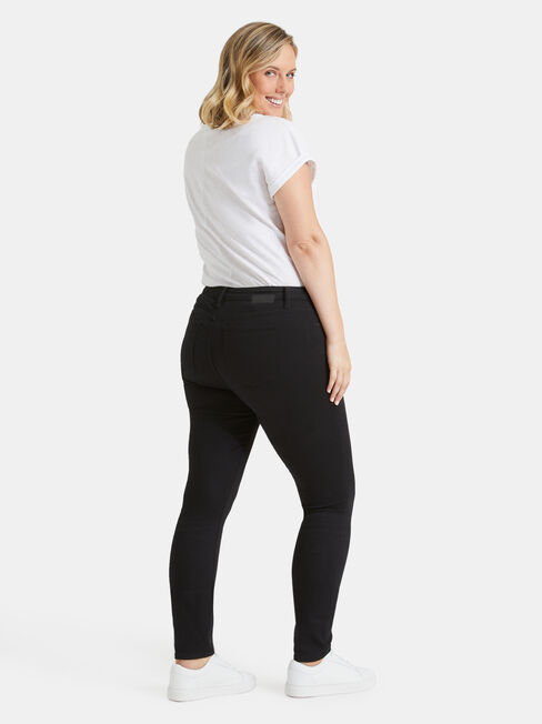 Curve Embracer Skinny Jeans Black Night, Black, hi-res
