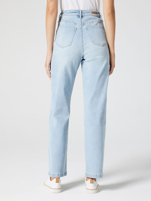 Jessie High Waisted Wide Leg Jeans, Light Indigo, hi-res