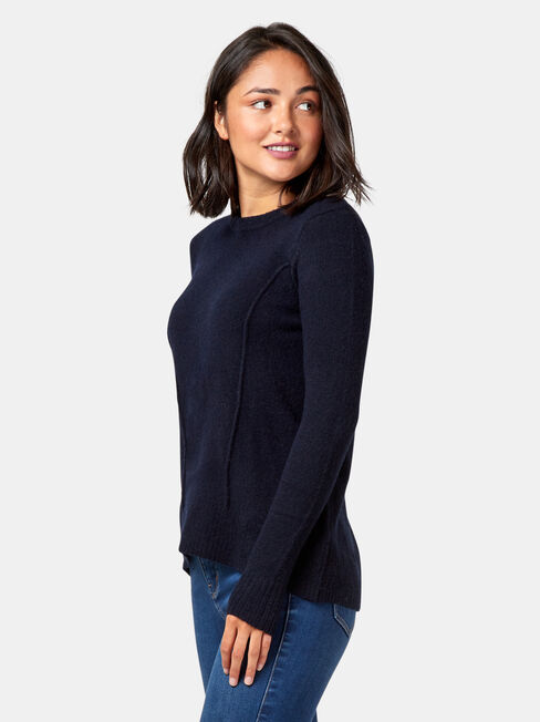 Willow High Low Pullover, Blue, hi-res