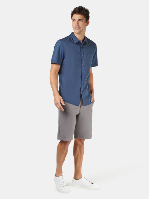 Kennedy Short Sleeve Shirt, Blue, hi-res