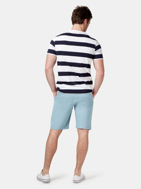 Maxton Short Sleeve Stripe Crew Tee, Multi, hi-res