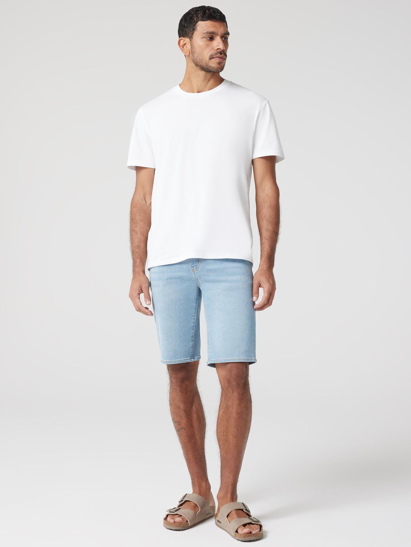 Connor Knit Denim Short Summer Blue Jeanswest