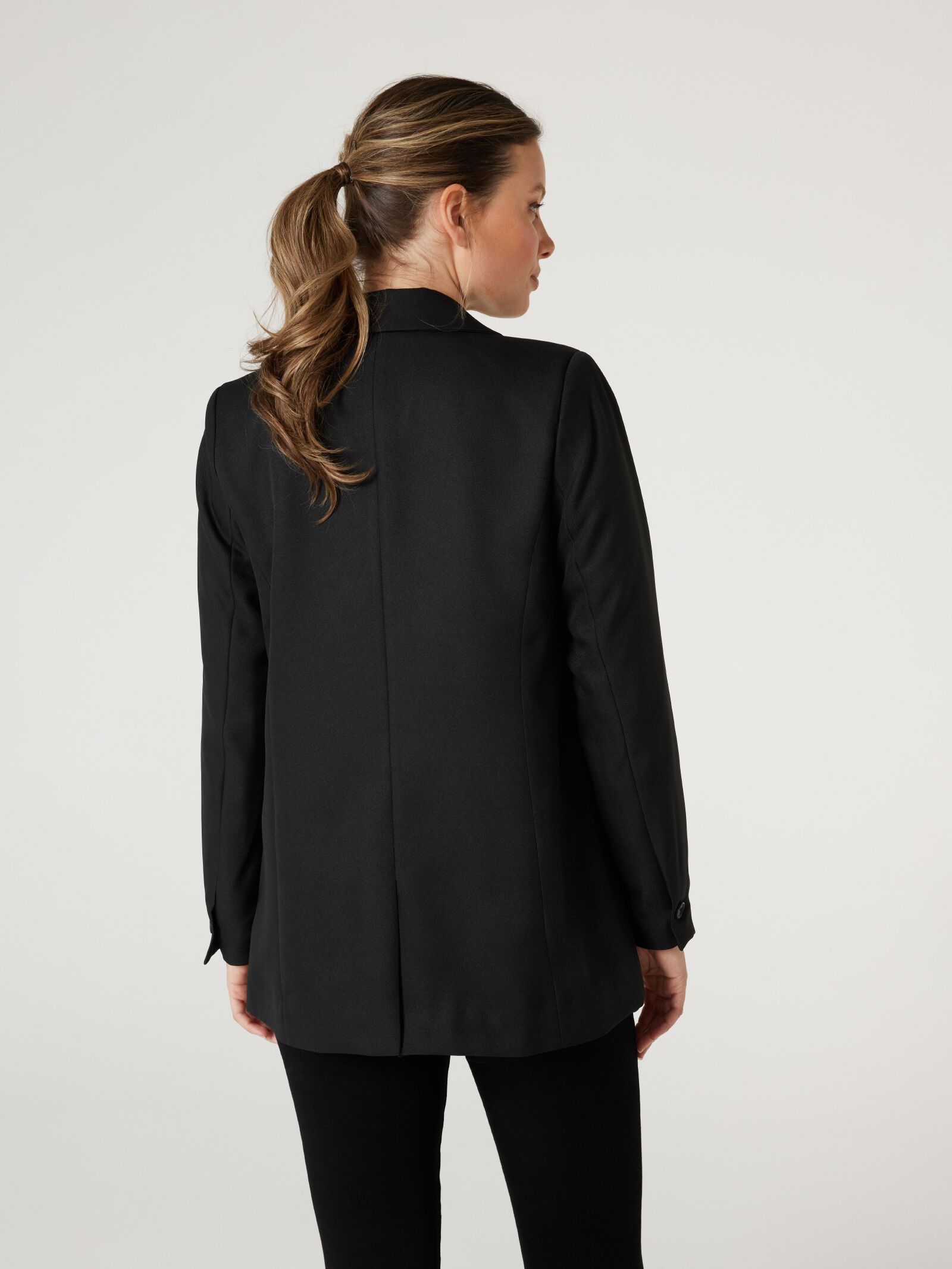 Ladies black online boyfriend blazer