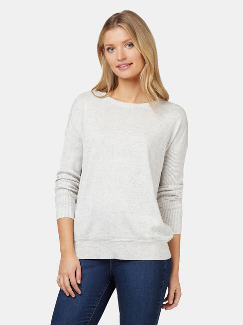 Blake Essential Pullover, Brown, hi-res
