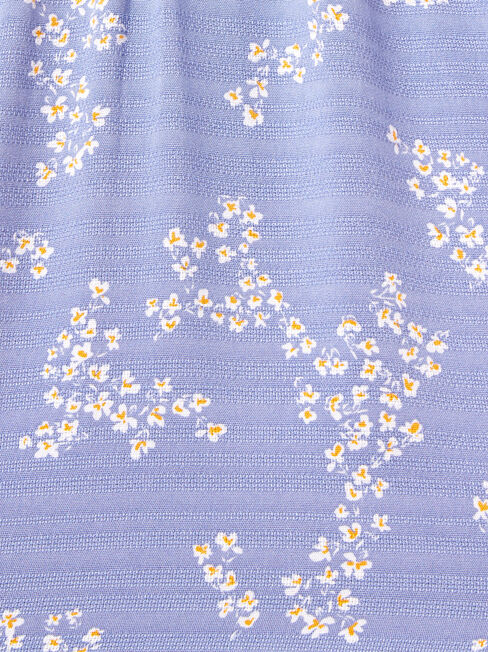 Maxine Textured Shirt, Blue, hi-res