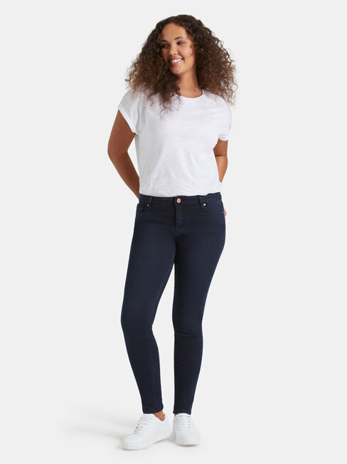 Skinny Jeans Indigo Ink, Dark Indigo, hi-res