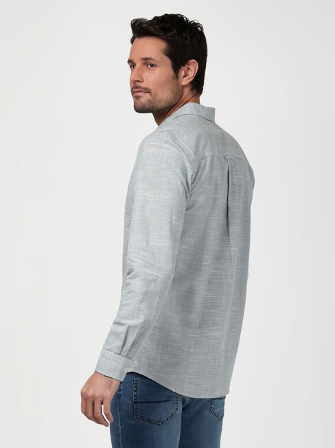 LS Max Check Shirt, Green, hi-res