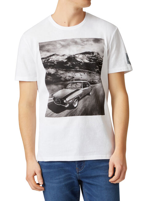 SS Holden 3 Crew Tee, White, hi-res