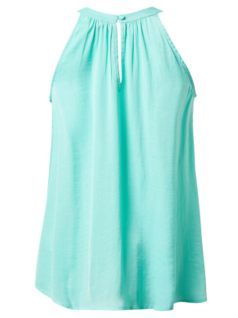 Matilda Halter Tank, Blue, hi-res