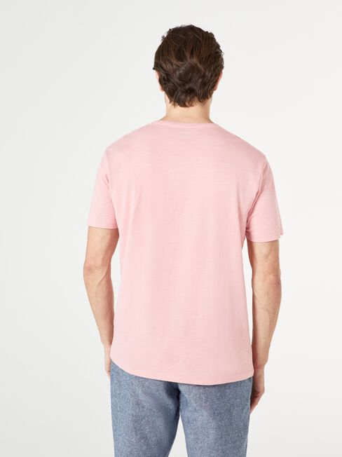 SS Pablo Slub Basic Tee, Dusty Pink, hi-res