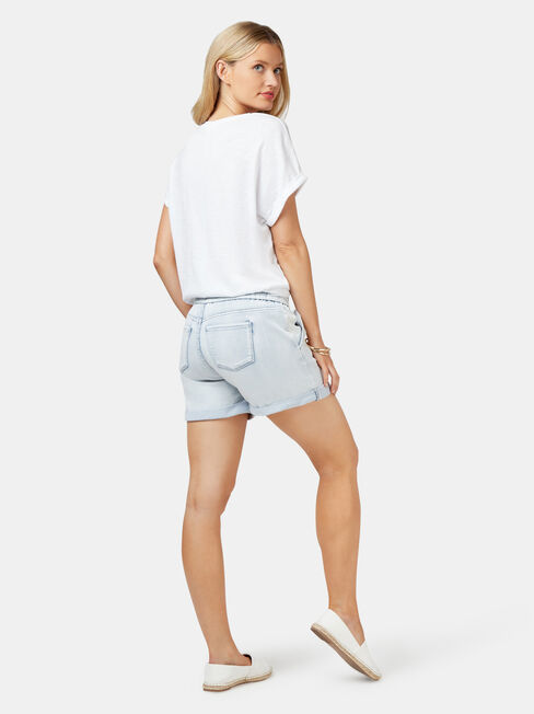 Nova Luxe Lounge Short, Light Indigo, hi-res