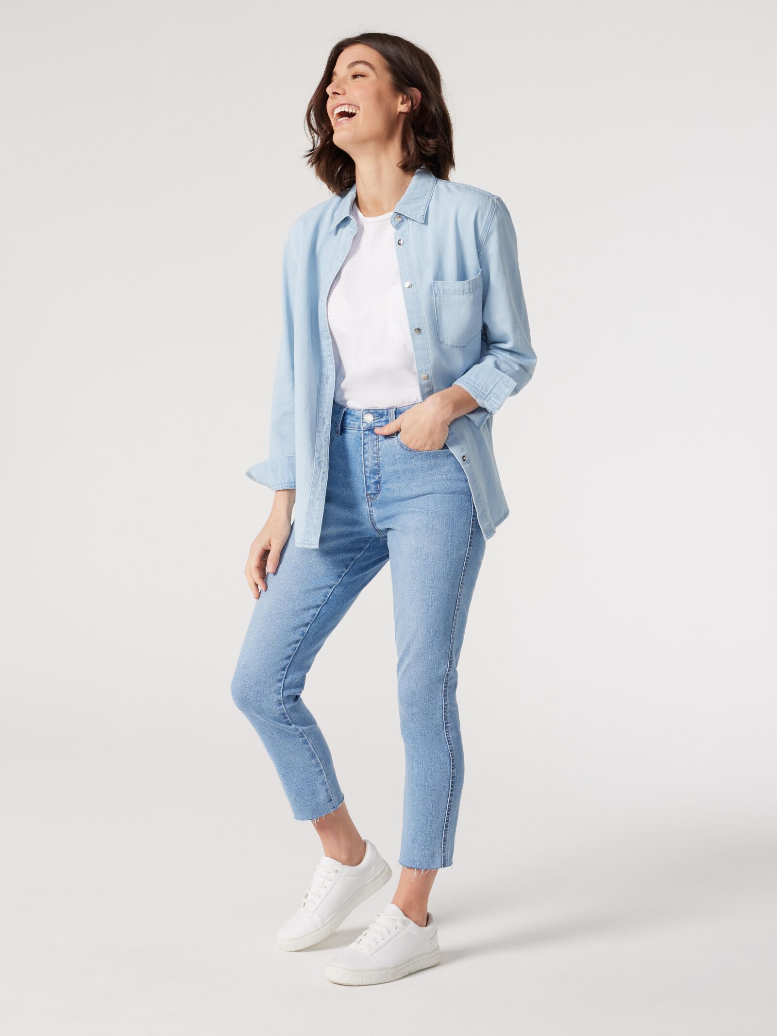 High rise slim izzy jeans hot sale
