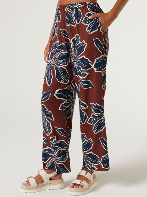 Trini Relaxed Pant, Bold Blooms, hi-res