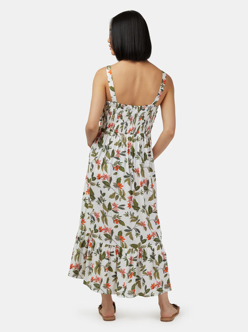 Kiki Tie Front Maternity Dress, Floral, hi-res