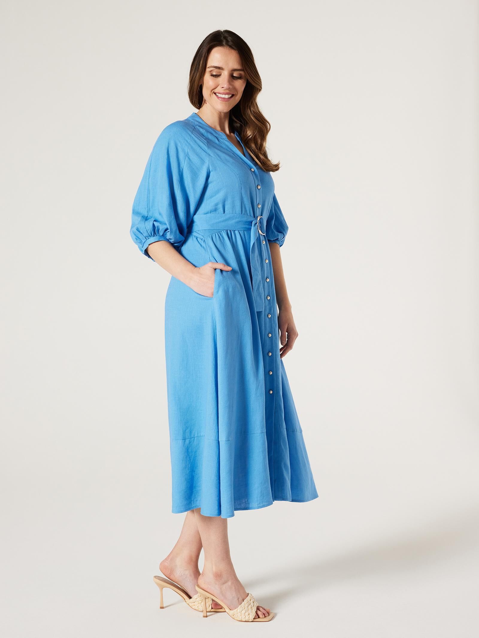 Cecilia Button Through Dress