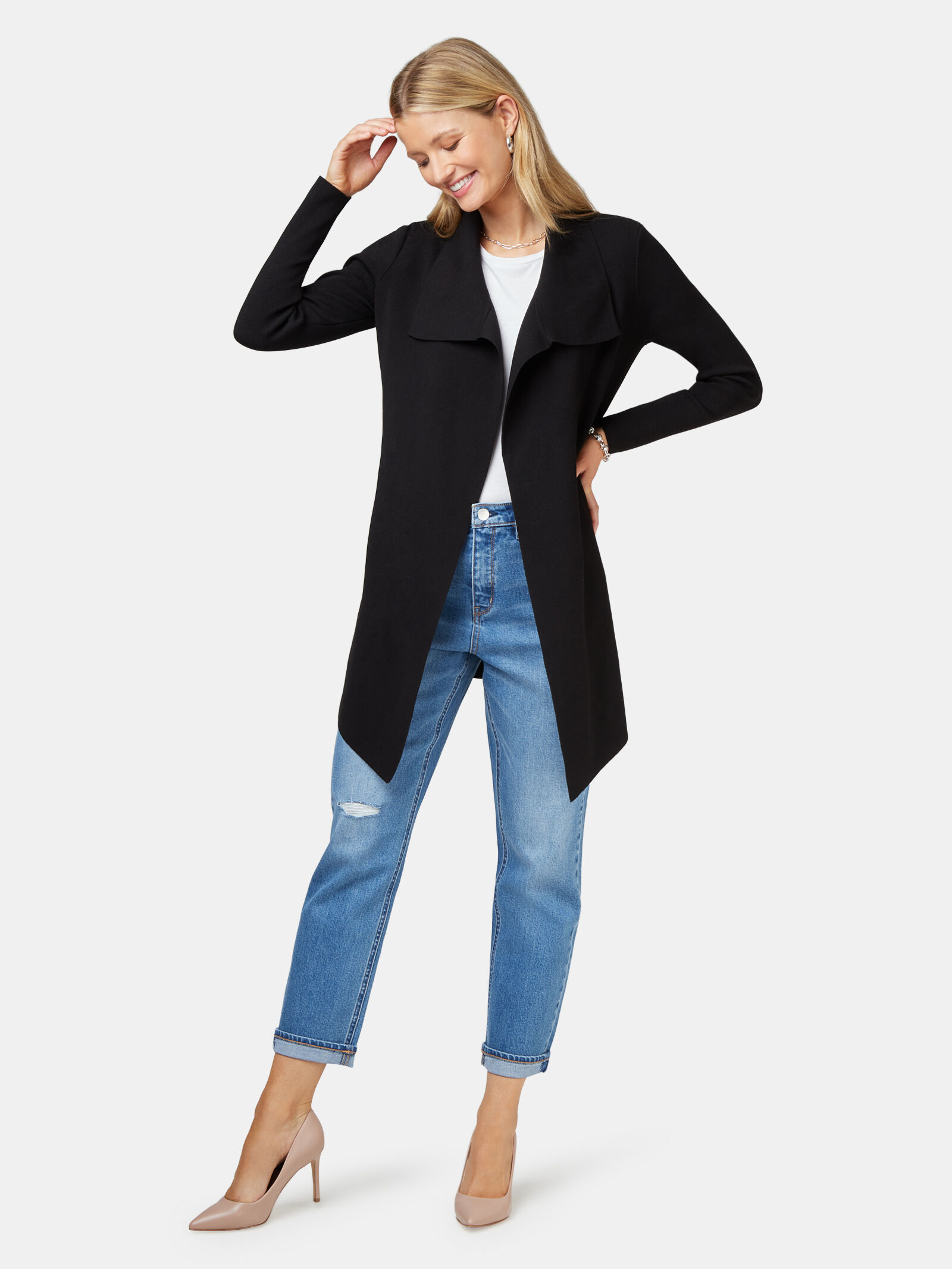 Milano waterfall on sale cardigan
