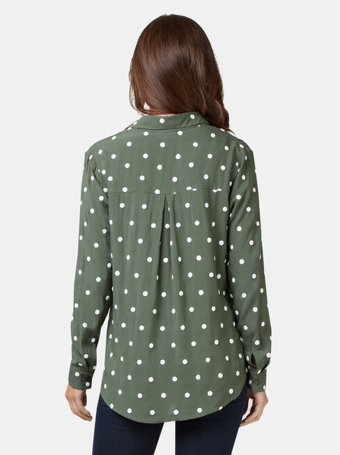 Thea Embroidered Shirt, Multi, hi-res