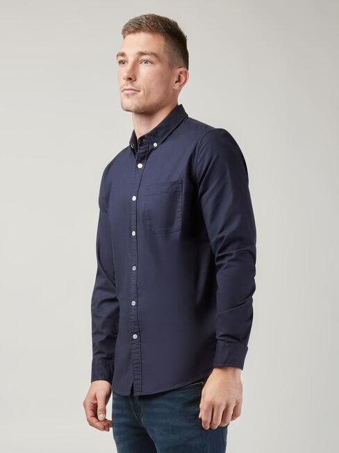 LS Heston Oxford Shirt, Coloured, hi-res