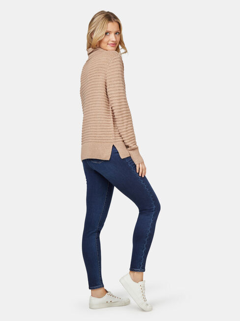 Josie Nep Pullover, Brown, hi-res