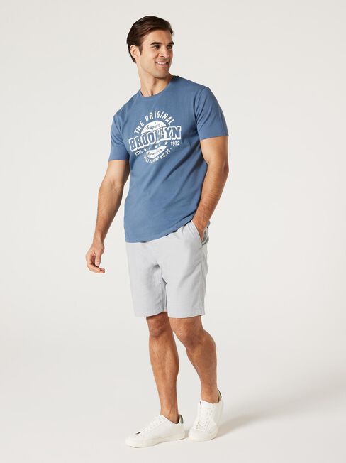 SS Brooklyn Print Crew Tee