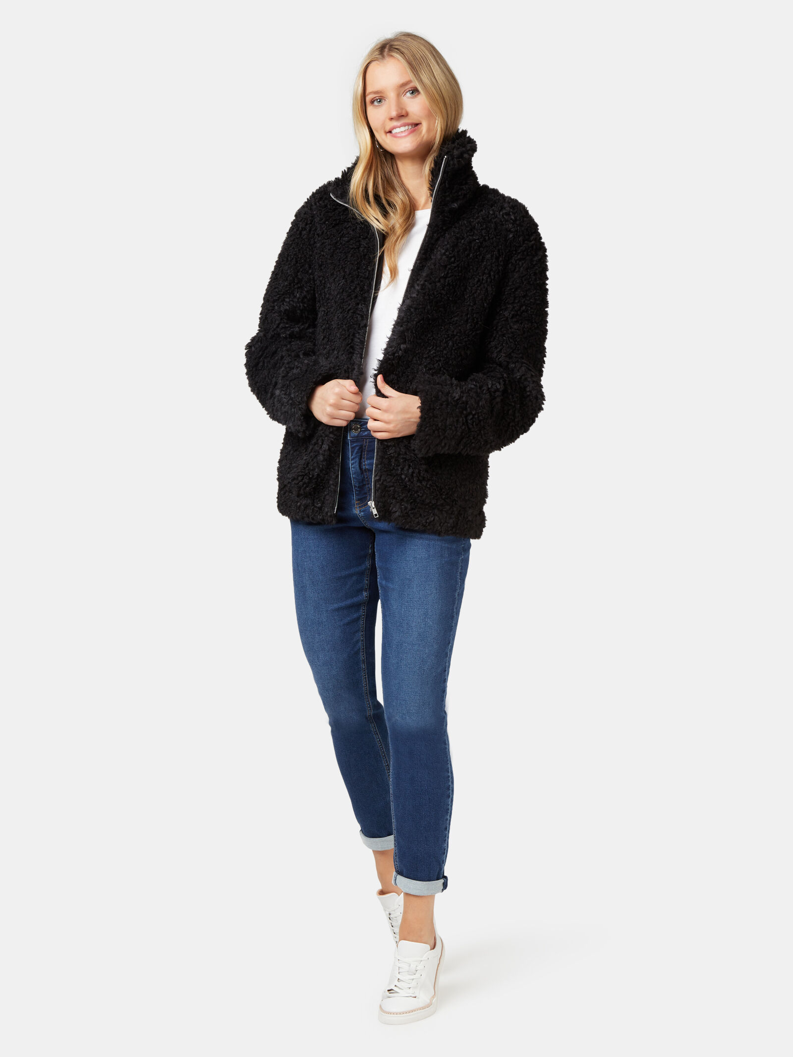 Beccy Teddy Jacket Jeanswest