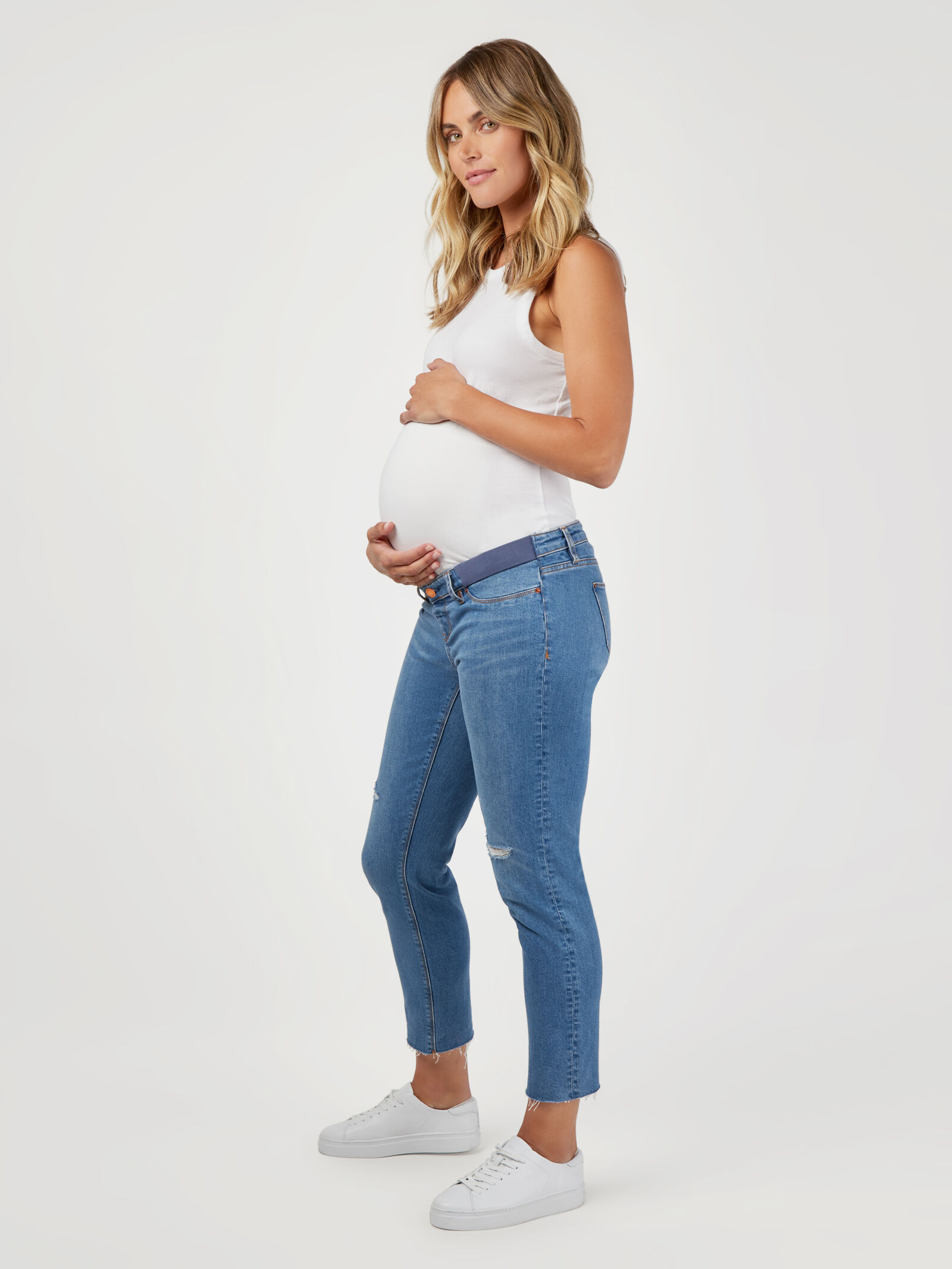 Maternity online jeans au