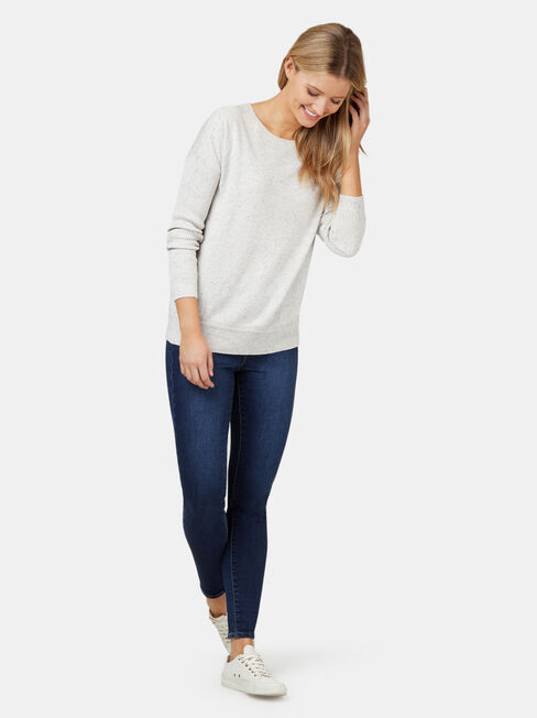 Blake Essential Pullover, Brown, hi-res