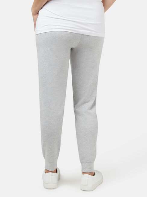 Louisa Drop Crotch Jersey Pant, Grey, hi-res